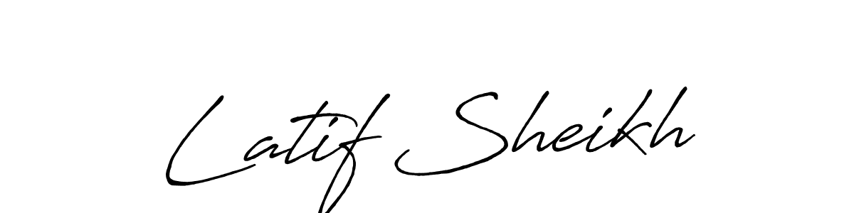 Best and Professional Signature Style for Latif Sheikh. Antro_Vectra_Bolder Best Signature Style Collection. Latif Sheikh signature style 7 images and pictures png