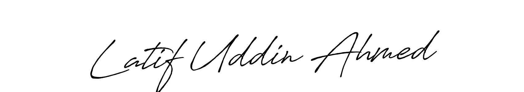 Once you've used our free online signature maker to create your best signature Antro_Vectra_Bolder style, it's time to enjoy all of the benefits that Latif Uddin Ahmed name signing documents. Latif Uddin Ahmed signature style 7 images and pictures png