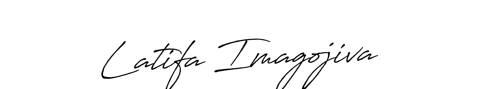 How to Draw Latifa Imagojiva signature style? Antro_Vectra_Bolder is a latest design signature styles for name Latifa Imagojiva. Latifa Imagojiva signature style 7 images and pictures png