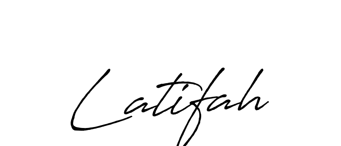 Best and Professional Signature Style for Latifah. Antro_Vectra_Bolder Best Signature Style Collection. Latifah signature style 7 images and pictures png