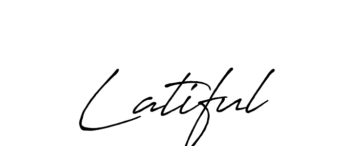 This is the best signature style for the Latiful name. Also you like these signature font (Antro_Vectra_Bolder). Mix name signature. Latiful signature style 7 images and pictures png