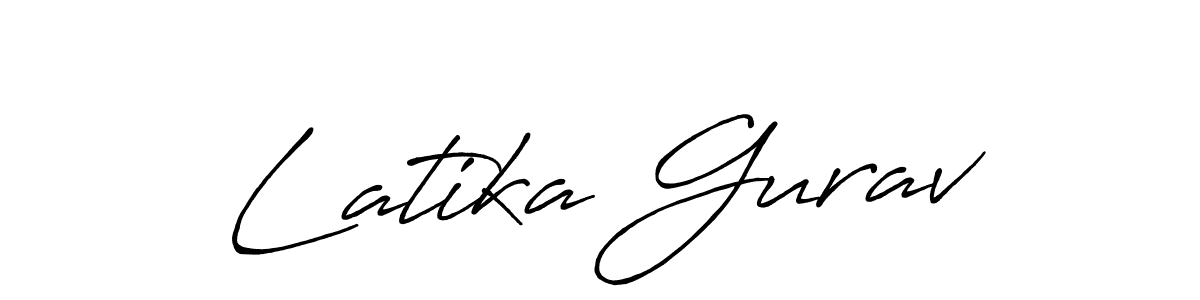 It looks lik you need a new signature style for name Latika Gurav. Design unique handwritten (Antro_Vectra_Bolder) signature with our free signature maker in just a few clicks. Latika Gurav signature style 7 images and pictures png