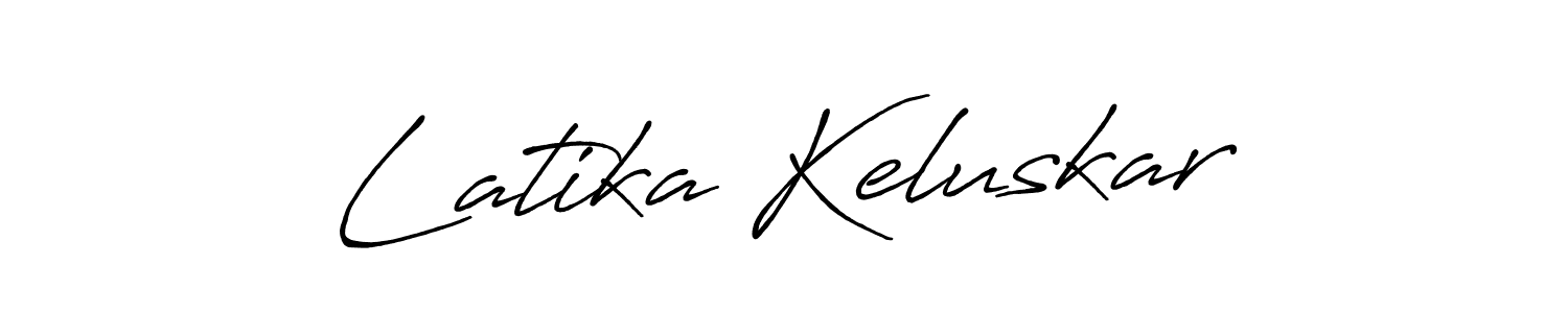 It looks lik you need a new signature style for name Latika Keluskar. Design unique handwritten (Antro_Vectra_Bolder) signature with our free signature maker in just a few clicks. Latika Keluskar signature style 7 images and pictures png