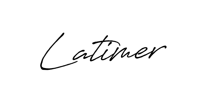 The best way (Antro_Vectra_Bolder) to make a short signature is to pick only two or three words in your name. The name Latimer include a total of six letters. For converting this name. Latimer signature style 7 images and pictures png