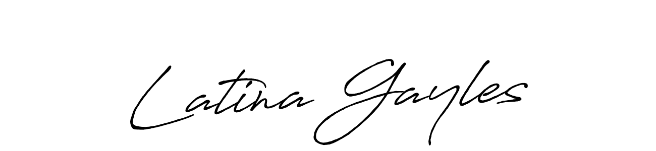 Also You can easily find your signature by using the search form. We will create Latina Gayles name handwritten signature images for you free of cost using Antro_Vectra_Bolder sign style. Latina Gayles signature style 7 images and pictures png