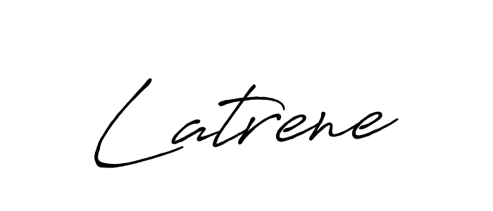 Make a beautiful signature design for name Latrene. Use this online signature maker to create a handwritten signature for free. Latrene signature style 7 images and pictures png