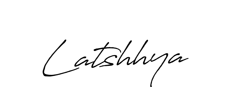 Make a short Latshhya signature style. Manage your documents anywhere anytime using Antro_Vectra_Bolder. Create and add eSignatures, submit forms, share and send files easily. Latshhya signature style 7 images and pictures png