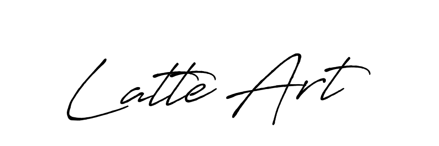 Similarly Antro_Vectra_Bolder is the best handwritten signature design. Signature creator online .You can use it as an online autograph creator for name Latte Art. Latte Art signature style 7 images and pictures png