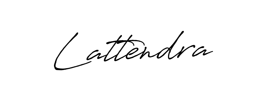 It looks lik you need a new signature style for name Lattendra. Design unique handwritten (Antro_Vectra_Bolder) signature with our free signature maker in just a few clicks. Lattendra signature style 7 images and pictures png