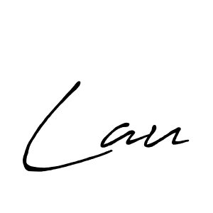 Also we have Lau name is the best signature style. Create professional handwritten signature collection using Antro_Vectra_Bolder autograph style. Lau signature style 7 images and pictures png