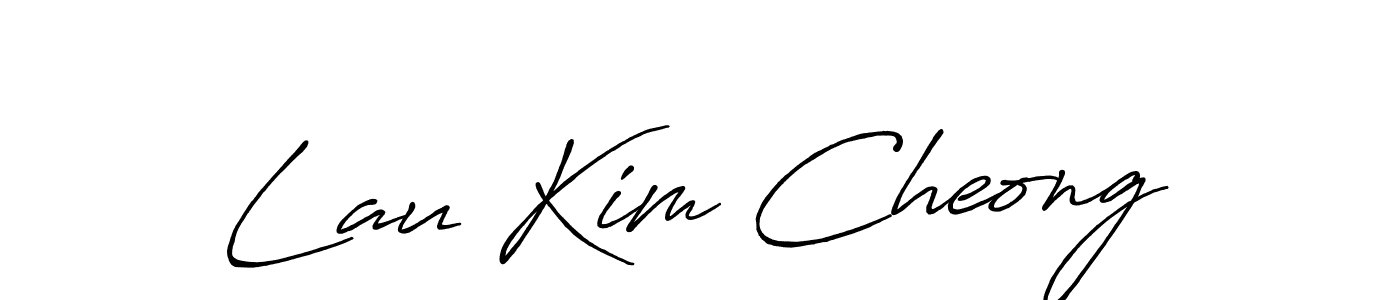 You should practise on your own different ways (Antro_Vectra_Bolder) to write your name (Lau Kim Cheong) in signature. don't let someone else do it for you. Lau Kim Cheong signature style 7 images and pictures png