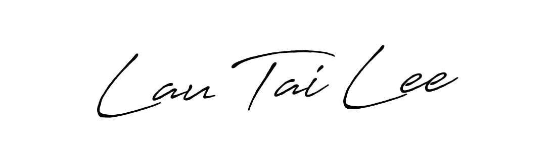 The best way (Antro_Vectra_Bolder) to make a short signature is to pick only two or three words in your name. The name Lau Tai Lee include a total of six letters. For converting this name. Lau Tai Lee signature style 7 images and pictures png