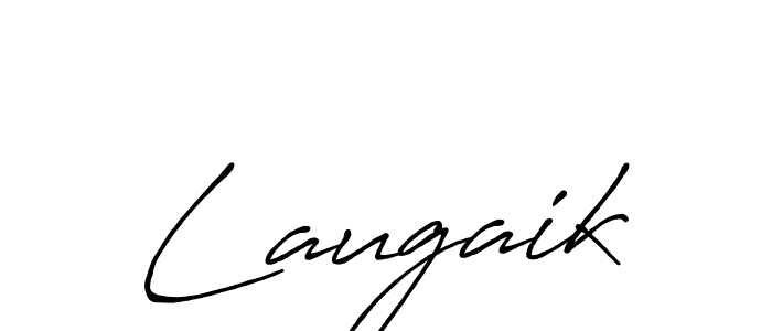 Here are the top 10 professional signature styles for the name Laugaik. These are the best autograph styles you can use for your name. Laugaik signature style 7 images and pictures png
