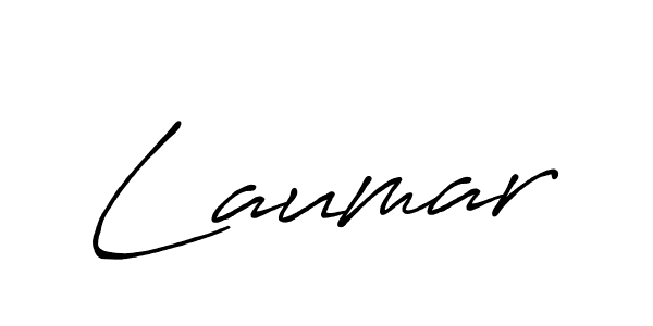 Create a beautiful signature design for name Laumar. With this signature (Antro_Vectra_Bolder) fonts, you can make a handwritten signature for free. Laumar signature style 7 images and pictures png