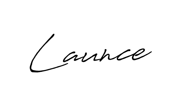 Make a beautiful signature design for name Launce. With this signature (Antro_Vectra_Bolder) style, you can create a handwritten signature for free. Launce signature style 7 images and pictures png