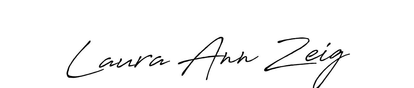Antro_Vectra_Bolder is a professional signature style that is perfect for those who want to add a touch of class to their signature. It is also a great choice for those who want to make their signature more unique. Get Laura Ann Zeig name to fancy signature for free. Laura Ann Zeig signature style 7 images and pictures png
