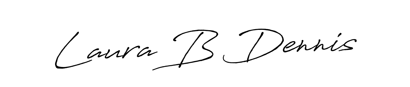 Best and Professional Signature Style for Laura B Dennis. Antro_Vectra_Bolder Best Signature Style Collection. Laura B Dennis signature style 7 images and pictures png