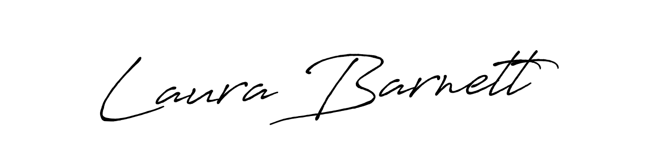 Make a beautiful signature design for name Laura Barnett. With this signature (Antro_Vectra_Bolder) style, you can create a handwritten signature for free. Laura Barnett signature style 7 images and pictures png