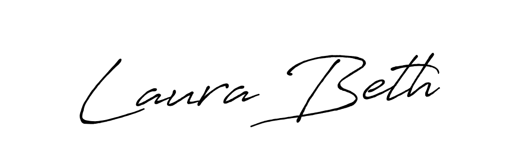 Similarly Antro_Vectra_Bolder is the best handwritten signature design. Signature creator online .You can use it as an online autograph creator for name Laura Beth. Laura Beth signature style 7 images and pictures png
