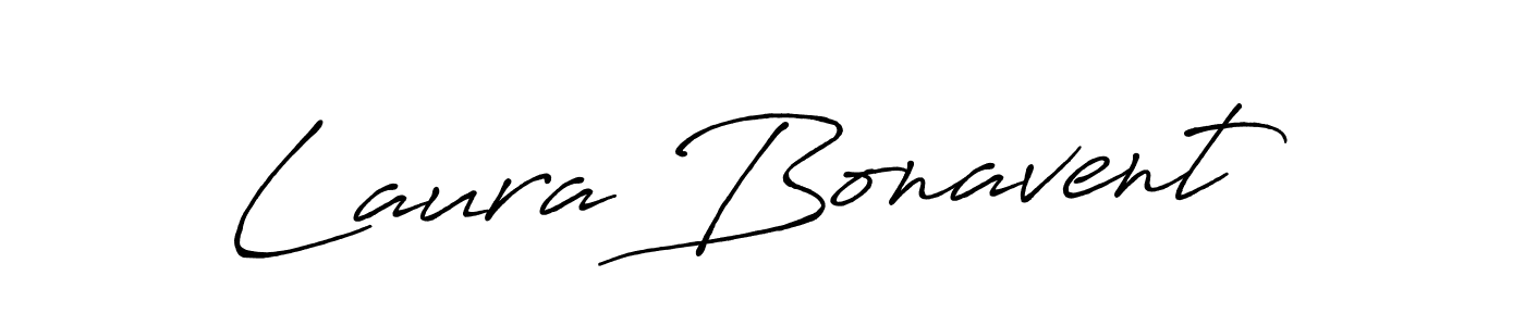 Design your own signature with our free online signature maker. With this signature software, you can create a handwritten (Antro_Vectra_Bolder) signature for name Laura Bonavent. Laura Bonavent signature style 7 images and pictures png