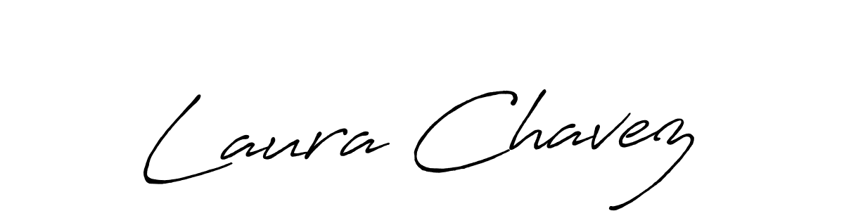 How to make Laura Chavez signature? Antro_Vectra_Bolder is a professional autograph style. Create handwritten signature for Laura Chavez name. Laura Chavez signature style 7 images and pictures png