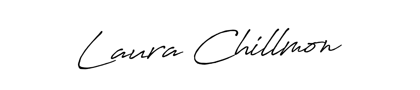 Make a beautiful signature design for name Laura Chillmon. With this signature (Antro_Vectra_Bolder) style, you can create a handwritten signature for free. Laura Chillmon signature style 7 images and pictures png