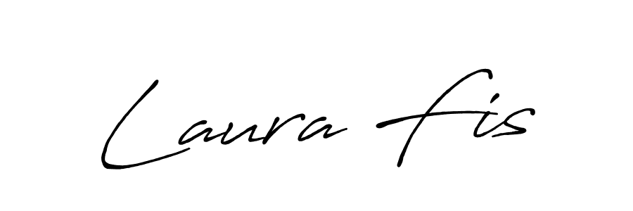 Use a signature maker to create a handwritten signature online. With this signature software, you can design (Antro_Vectra_Bolder) your own signature for name Laura Fis. Laura Fis signature style 7 images and pictures png