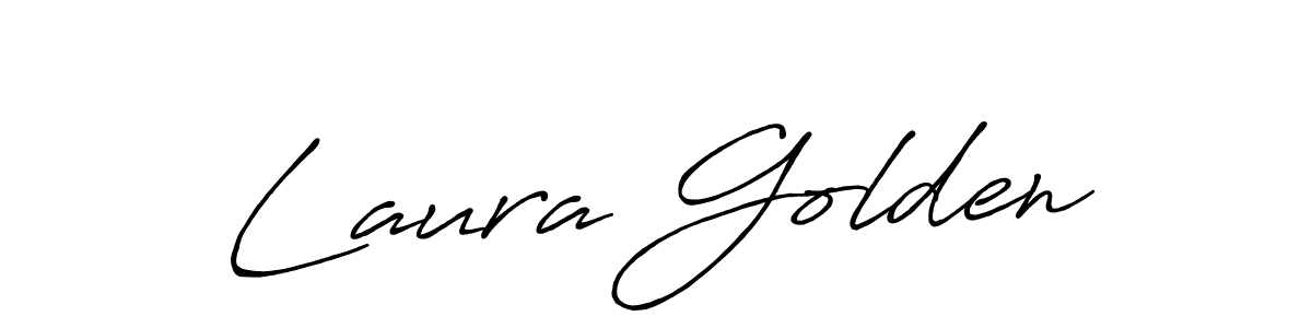 Use a signature maker to create a handwritten signature online. With this signature software, you can design (Antro_Vectra_Bolder) your own signature for name Laura Golden. Laura Golden signature style 7 images and pictures png