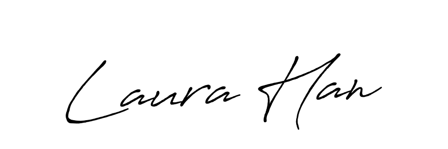 Antro_Vectra_Bolder is a professional signature style that is perfect for those who want to add a touch of class to their signature. It is also a great choice for those who want to make their signature more unique. Get Laura Han name to fancy signature for free. Laura Han signature style 7 images and pictures png