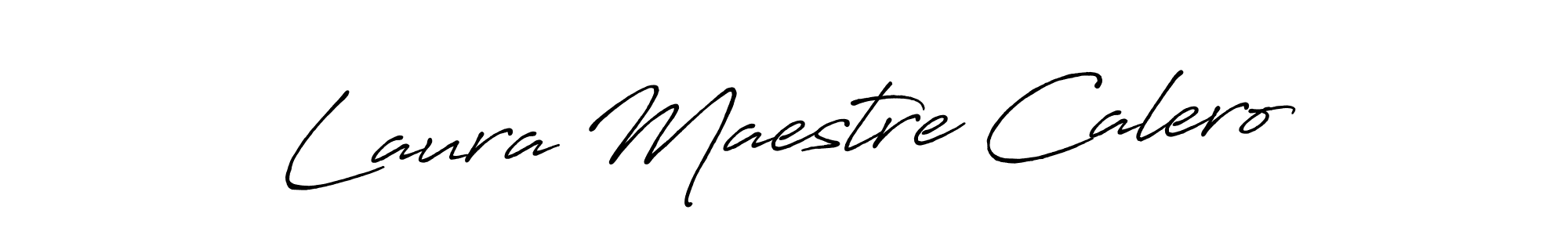 Also we have Laura Maestre Calero name is the best signature style. Create professional handwritten signature collection using Antro_Vectra_Bolder autograph style. Laura Maestre Calero signature style 7 images and pictures png