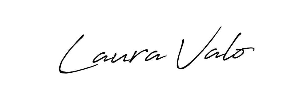 Use a signature maker to create a handwritten signature online. With this signature software, you can design (Antro_Vectra_Bolder) your own signature for name Laura Valo. Laura Valo signature style 7 images and pictures png