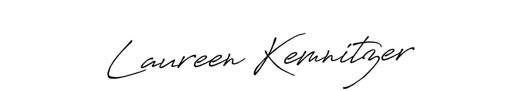 The best way (Antro_Vectra_Bolder) to make a short signature is to pick only two or three words in your name. The name Laureen Kemnitzer include a total of six letters. For converting this name. Laureen Kemnitzer signature style 7 images and pictures png