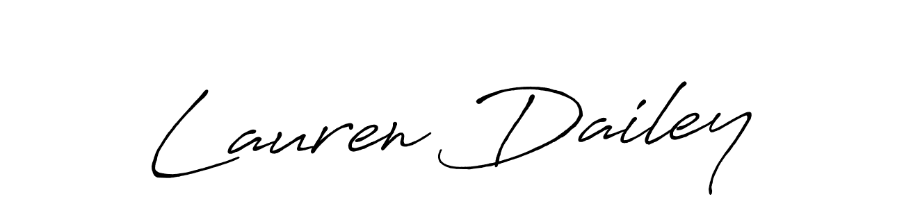 Use a signature maker to create a handwritten signature online. With this signature software, you can design (Antro_Vectra_Bolder) your own signature for name Lauren Dailey. Lauren Dailey signature style 7 images and pictures png