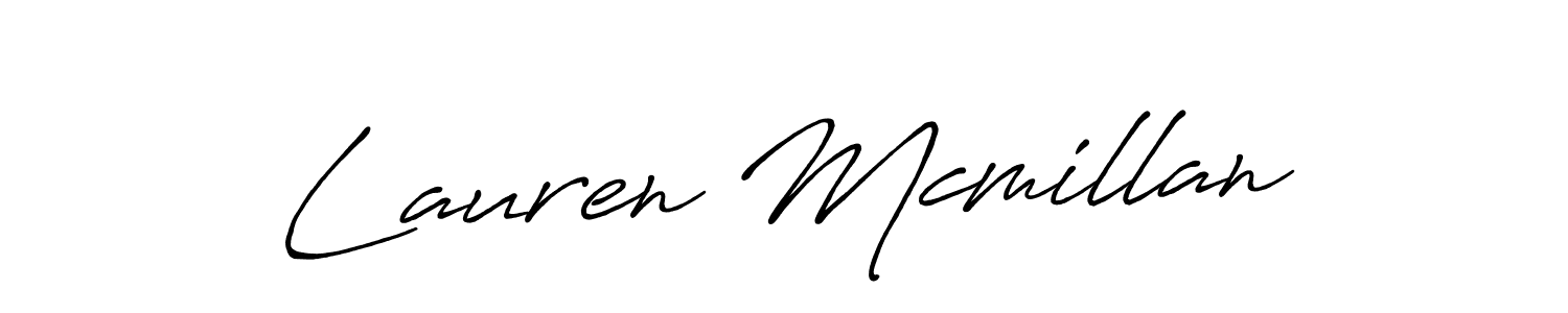 Also You can easily find your signature by using the search form. We will create Lauren Mcmillan name handwritten signature images for you free of cost using Antro_Vectra_Bolder sign style. Lauren Mcmillan signature style 7 images and pictures png