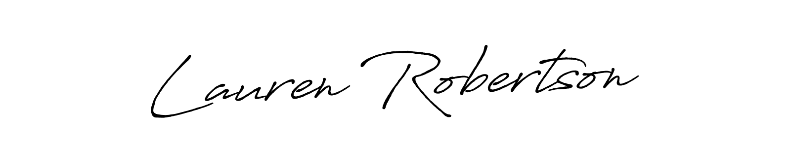 How to Draw Lauren Robertson signature style? Antro_Vectra_Bolder is a latest design signature styles for name Lauren Robertson. Lauren Robertson signature style 7 images and pictures png