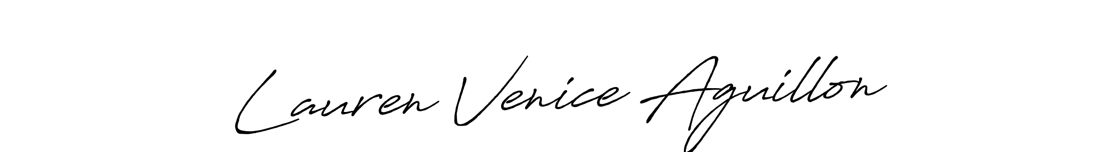 Best and Professional Signature Style for Lauren Venice Aguillon. Antro_Vectra_Bolder Best Signature Style Collection. Lauren Venice Aguillon signature style 7 images and pictures png