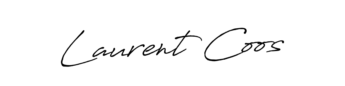 if you are searching for the best signature style for your name Laurent Coos. so please give up your signature search. here we have designed multiple signature styles  using Antro_Vectra_Bolder. Laurent Coos signature style 7 images and pictures png