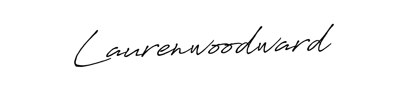 Also we have Laurenwoodward name is the best signature style. Create professional handwritten signature collection using Antro_Vectra_Bolder autograph style. Laurenwoodward signature style 7 images and pictures png