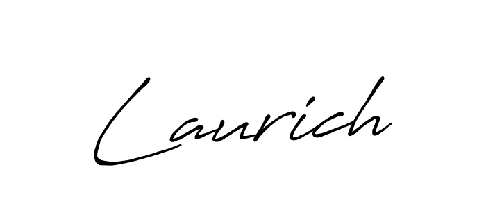 You should practise on your own different ways (Antro_Vectra_Bolder) to write your name (Laurich) in signature. don't let someone else do it for you. Laurich signature style 7 images and pictures png