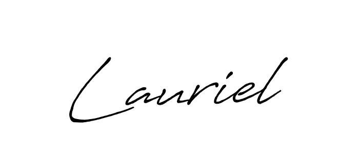 Make a short Lauriel signature style. Manage your documents anywhere anytime using Antro_Vectra_Bolder. Create and add eSignatures, submit forms, share and send files easily. Lauriel signature style 7 images and pictures png