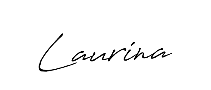 Similarly Antro_Vectra_Bolder is the best handwritten signature design. Signature creator online .You can use it as an online autograph creator for name Laurina. Laurina signature style 7 images and pictures png