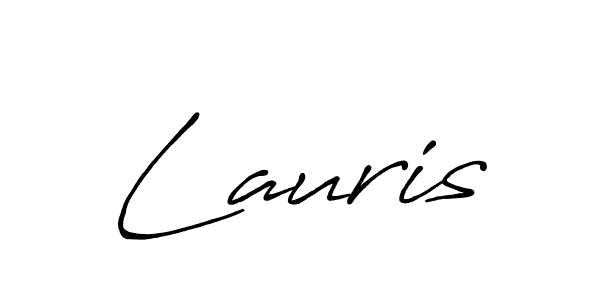 if you are searching for the best signature style for your name Lauris. so please give up your signature search. here we have designed multiple signature styles  using Antro_Vectra_Bolder. Lauris signature style 7 images and pictures png