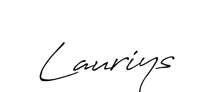 Similarly Antro_Vectra_Bolder is the best handwritten signature design. Signature creator online .You can use it as an online autograph creator for name Lauriys. Lauriys signature style 7 images and pictures png