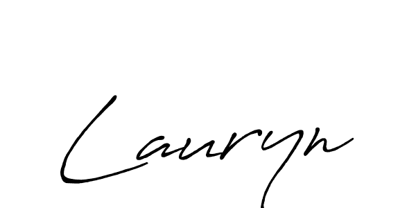 Lauryn stylish signature style. Best Handwritten Sign (Antro_Vectra_Bolder) for my name. Handwritten Signature Collection Ideas for my name Lauryn. Lauryn signature style 7 images and pictures png