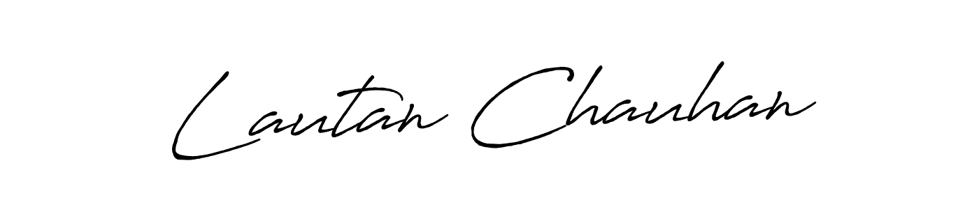 Also You can easily find your signature by using the search form. We will create Lautan Chauhan name handwritten signature images for you free of cost using Antro_Vectra_Bolder sign style. Lautan Chauhan signature style 7 images and pictures png