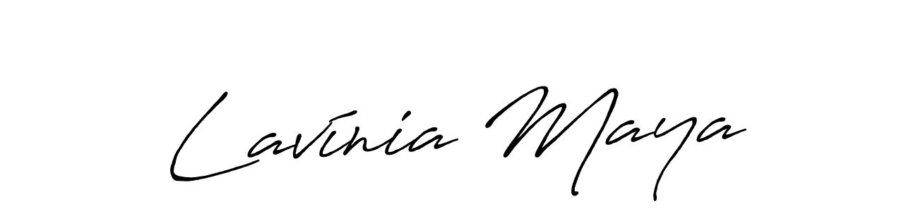 Design your own signature with our free online signature maker. With this signature software, you can create a handwritten (Antro_Vectra_Bolder) signature for name Lavínia Maya. Lavínia Maya signature style 7 images and pictures png