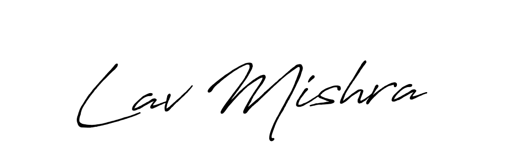 Make a beautiful signature design for name Lav Mishra. Use this online signature maker to create a handwritten signature for free. Lav Mishra signature style 7 images and pictures png