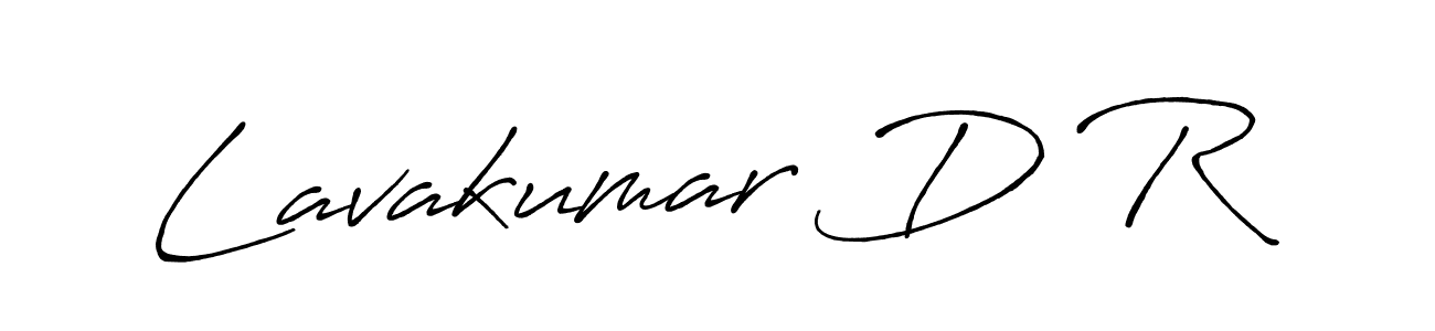 Lavakumar D R stylish signature style. Best Handwritten Sign (Antro_Vectra_Bolder) for my name. Handwritten Signature Collection Ideas for my name Lavakumar D R. Lavakumar D R signature style 7 images and pictures png