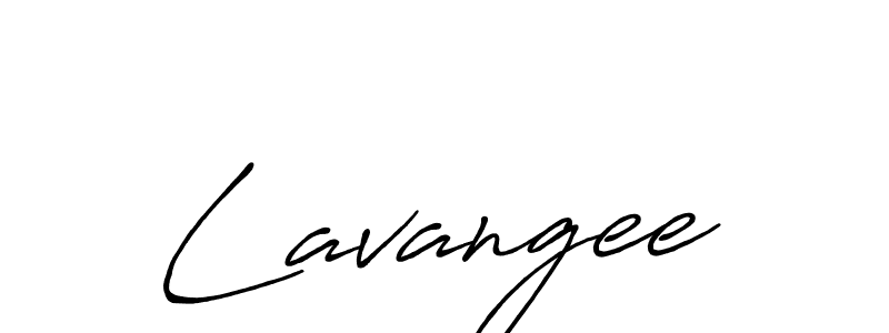 Also we have Lavangee name is the best signature style. Create professional handwritten signature collection using Antro_Vectra_Bolder autograph style. Lavangee signature style 7 images and pictures png