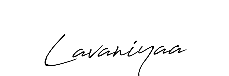 Lavaniyaa stylish signature style. Best Handwritten Sign (Antro_Vectra_Bolder) for my name. Handwritten Signature Collection Ideas for my name Lavaniyaa. Lavaniyaa signature style 7 images and pictures png